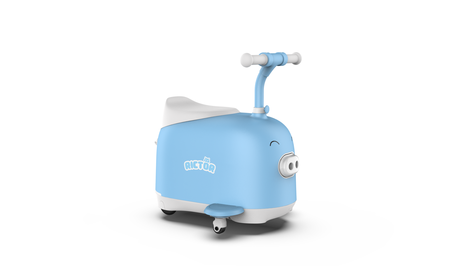 RICTOR C8 KINDERSTEP - "PIGGY RUN" (Blauw)