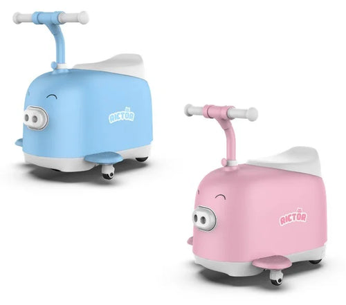 RICTOR C8 KINDERSTEP - "PIGGY RUN" (Blauw)